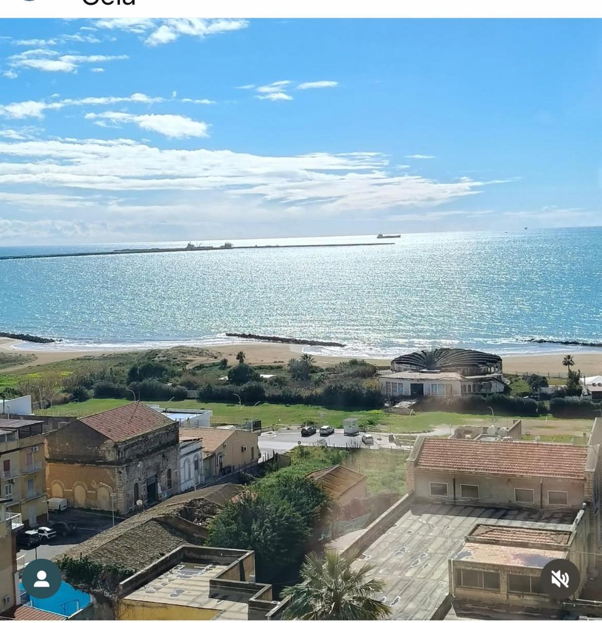 Il Suono Della Conchiglia Hotel Gela Exterior foto